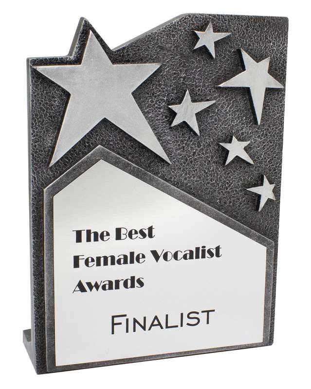 Star Cross Silver Plaque