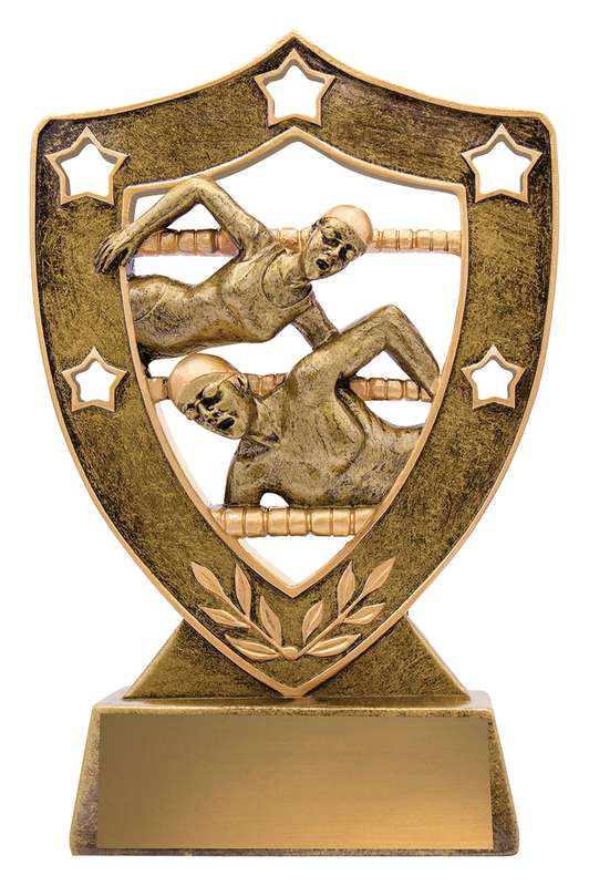 Swim Gold Shield