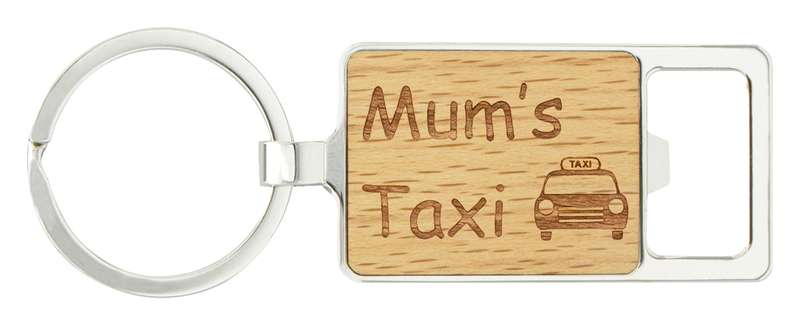 Timber Keychain – Bottle Opener