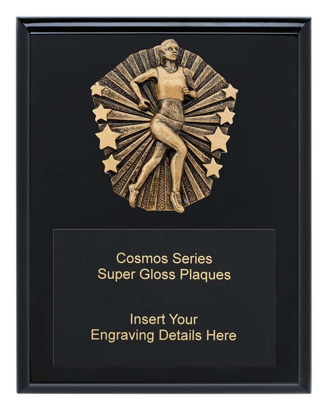 Cosmos Super Plaque – Female Running
