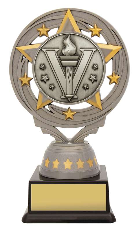 Silver Achievement Torch