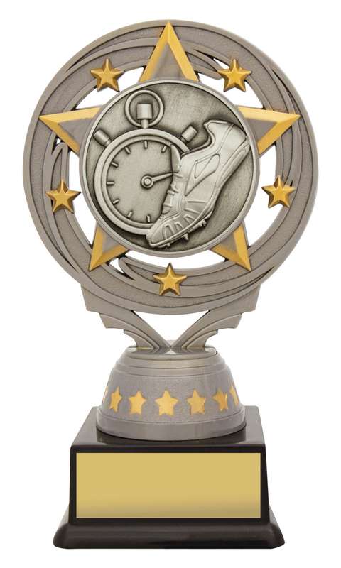 Silver Athletics Torch