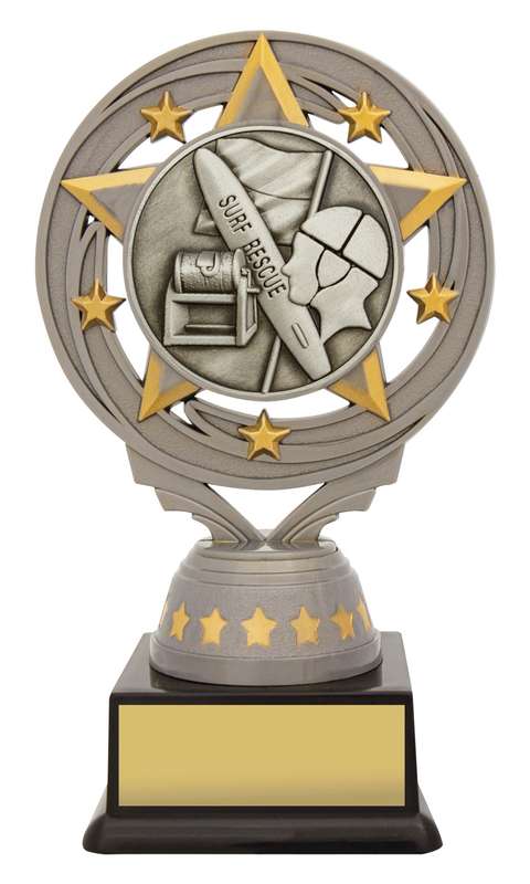 Silver Lifesaving Torch