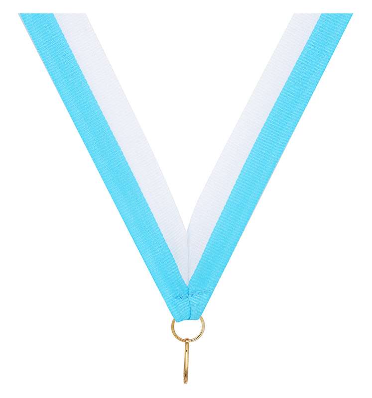 Light Blue / White Ribbon