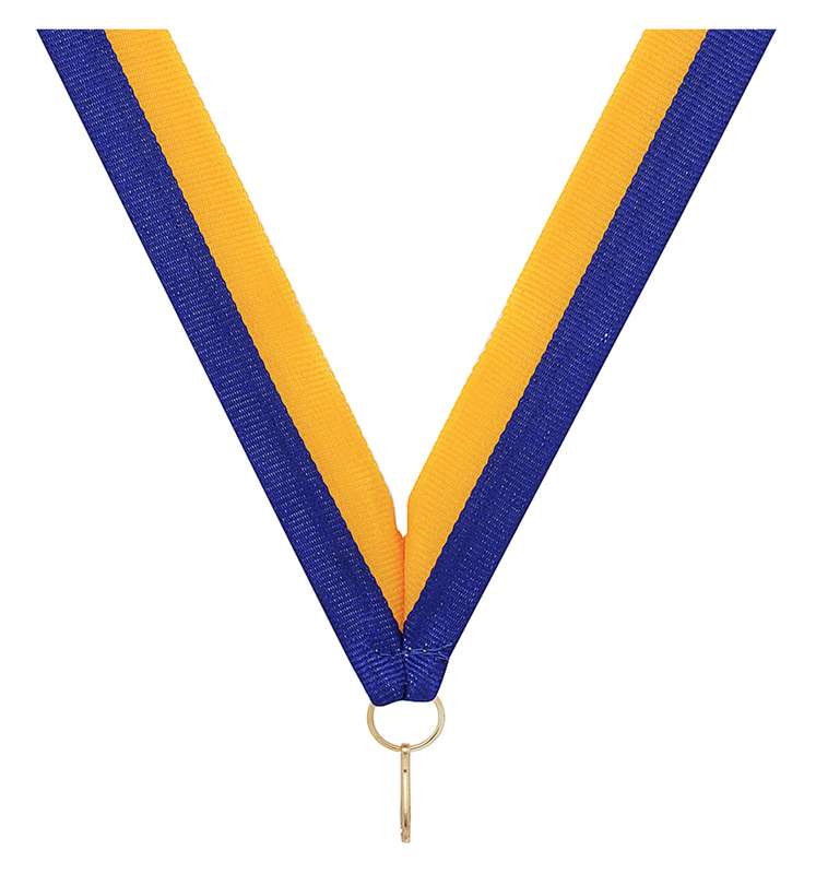 Blue / Gold Ribbon