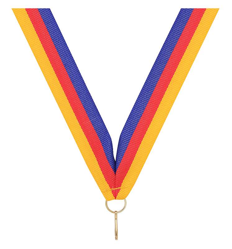 Gold / Red / Blue Ribbon