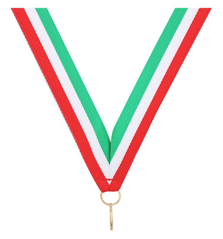 Red / White / Green Ribbon