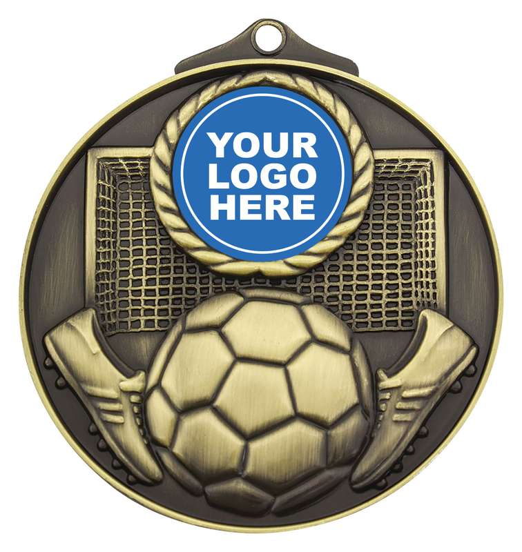 Football Medal 25mm Insert