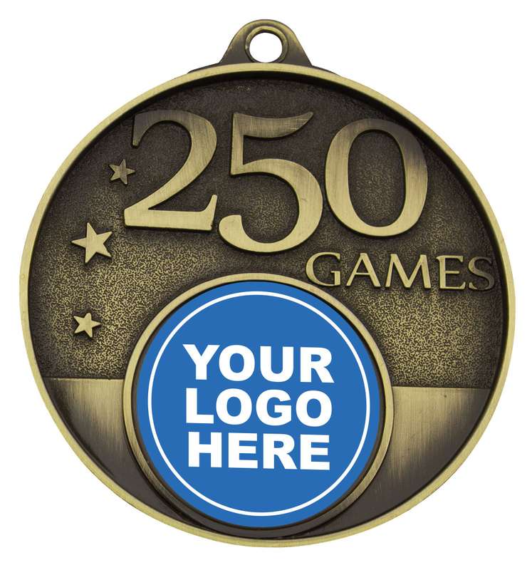 250 Games Milestone Medal