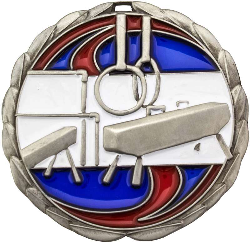 Gymnastics Stained Glass