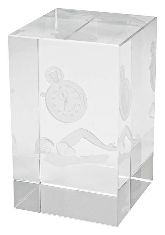 Swim Crystal Block Award