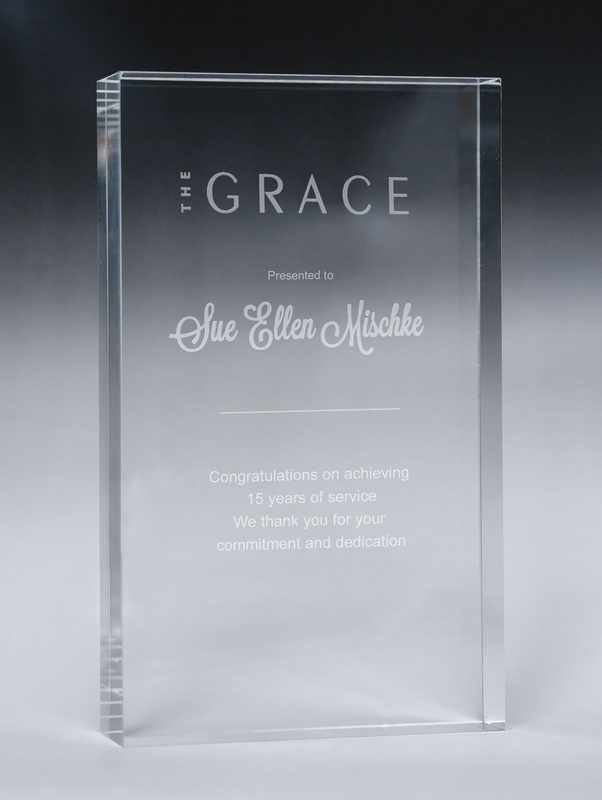 Arctic Acrylic Rectangle